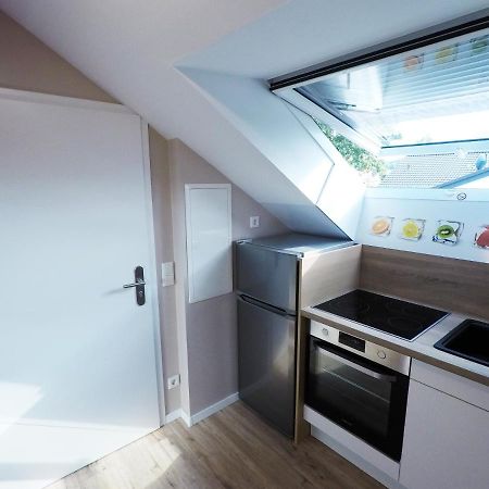 -Neubau- 30Qm Dach-Apartment Fulda Luaran gambar